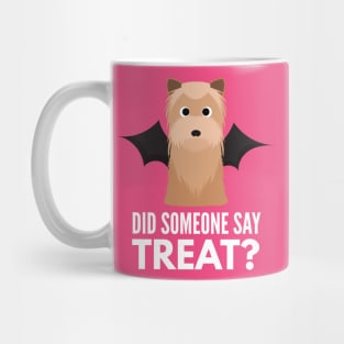 Yorkshire Terrier Halloween Trick or Treat Mug